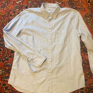 Faherty XL Casual Oxford in Blue